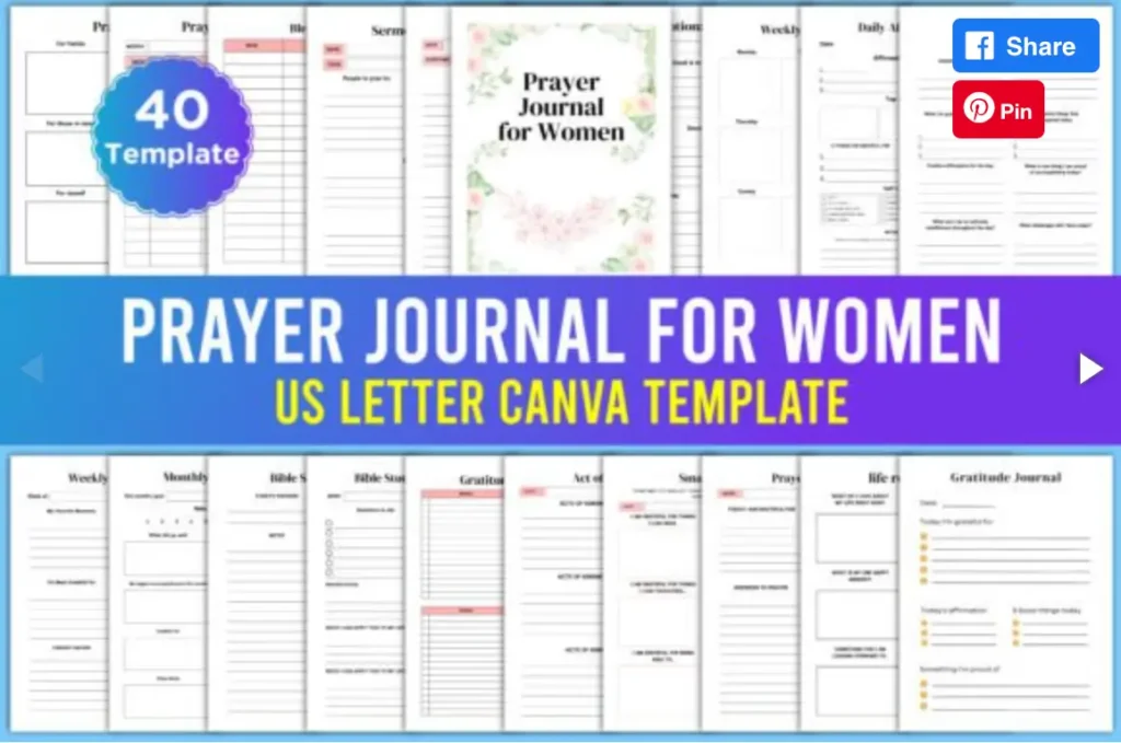Screenshot 2024 03 09 at 6.53.30 PM Prayer Journal For Woman